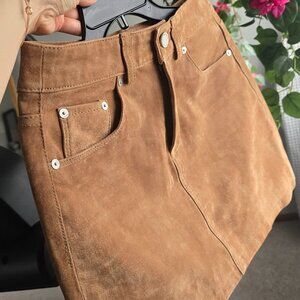 Blank NYC suede mini skirt, XXS (denim size 24)